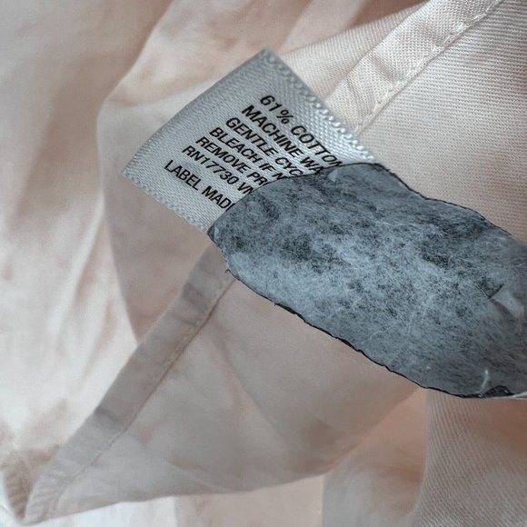 Universal Thread Shirt Pink Tie Dye Popover Button Down Long Sleeve - Picture 7 of 11